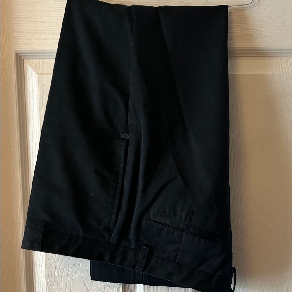 Van Heusen Black Dress Pants for Men